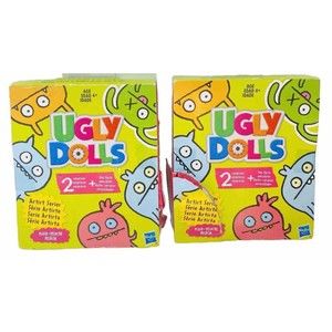 Ugly Dolls Artist Series Plush Mini 2 Surprises 2 Boxes -boxes Damaged As Shown